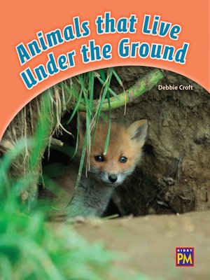 cover image of Animals that Live Underground